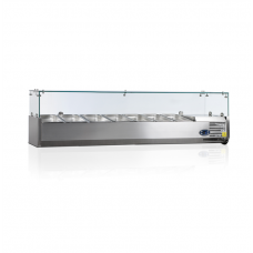 Холодильная витрина GN1/4, 48 л, Tefcold VK33-160-I