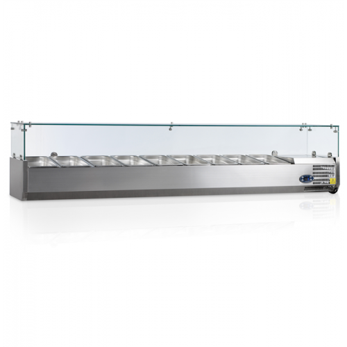 Холодильная витрина GN1/3, 78 л, Tefcold VK38-200/R600