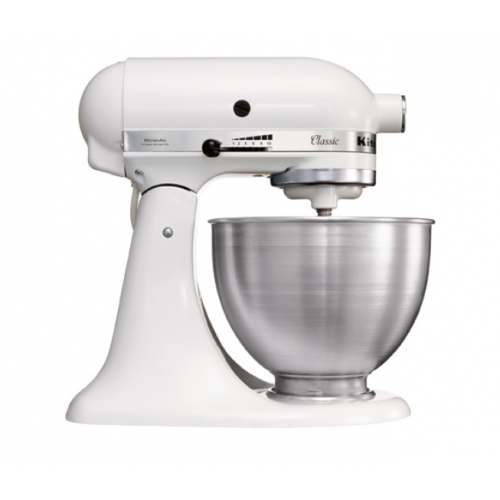 Stationary mixer with the reclining KitchenAid CLASSIC block of 4,3 l 5K45SS