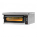 Oven for pizza GAM series M, model FORM4TR400 with a canopy
