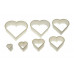 Mould, Nylon cutter 13 Irregular Heart, 72.313.87.0069, Silikomart