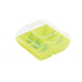 Пластиковая упаковка для Макарунс 6 шт., Macadò 6 Pcs Fluo Green, 72.351.62.0000, Silicomart