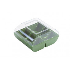 Пластиковая упаковка для Макарунс 6 шт., Macadò 6 Pcs Green, 72.351.81.0000, Silicomart