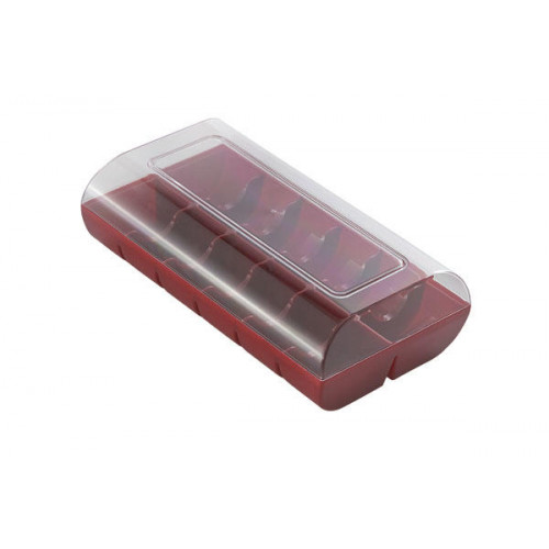 Ambalaj plastic pentru Makarons 12 buc., Macadò 12Pcs Ruby Red ,72.352.31.0000, Silicomart