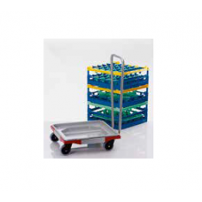 Trolley for wash racks with handle, from steel, 36 02 251, Winterhalter