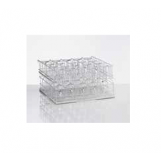 Wire mesh wash rack for glasses, 4 rows with a nozzle, 20 glasses, size M, 55 01 217, Winterhalter