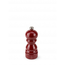 Râșniță manuală pentru piper, culoarea roșie întunecat, 12 cm, u’Select, 23560, Peugeot
