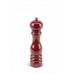 Râșniță manuală pentru piper, culoarea roșie întunecat, 22 cm, u’Select, 23607, Peugeot