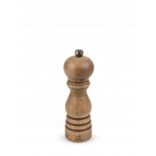 Râșniță de sare, manuală, din lemn de fag cu finisaj antic, 18 cm, Paris Antique, 30964, Peugeot