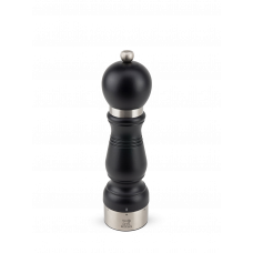 Manual pepper mill, u’Select, beech wood and stainless steel, with black matte finish, 23 cm, 20378, Chateauneuf, Peugeot
