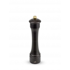 Manual pepper mill , made of wood, chocolate color, 22 cm, 22648, Hostellerie, Peugeot