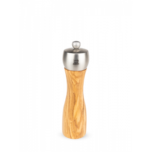 Râșniță manuală pentru sare, din lemn de măslin, 20 см, 33835, Fidji, Peugeot