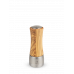Manual white pepper mill,olive wood, stainless steel, 16 cm, 36140, Madras, Peugeot