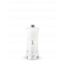 Manual salt mill, in acrylic, white, 14 cm, 29029, Molène, Peugeot