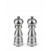 Duo de râșnițe manuale de sare și piper, u’Select, din oțel inoxidabil, 18 cm, 32470, Paris Chef, Peugeot