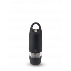 Râșniță electrică de piper în ABS Soft touch, neagră, 18 cm, 25922, Zest, Peugeot