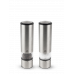 Duo de râșnițe electrice de sare și piper, din oțel inoxidabil, u’Select, 20 cm, 2/27162, Elis Sense, Peugeot