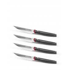 Set of 4 steak knives in Nitrox steel, 12 cm,  50054, Paris Classic, Peugeot
