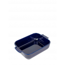 Formă dreptunghiulară de copt, din ceramică, albastră, 25 cm - 8 