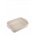 Прямоугольная форма для запекания, керамическая, 32 см , цвет экрю, 60046, Appolia, Peugeot