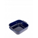 Formă pătrată de copt, din ceramică, culoarea albastră, 21 cm, 60237, Appolia, Peugeot