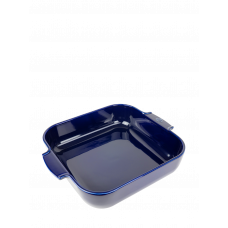 Квадратная форма для запекания, керамическая, 36 см, синяя, 60152, Appolia, Peugeot