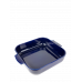 Formă pătrată de copt, din ceramică, culoarea albastră, 36 cm, 60152, Appolia, Peugeot