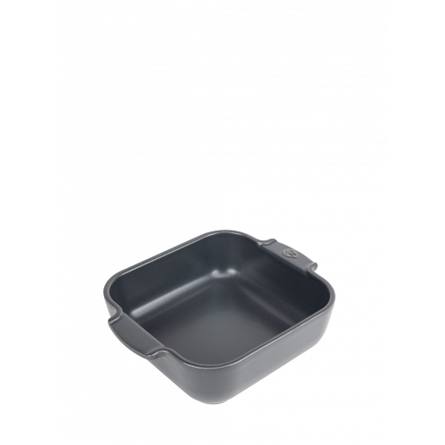 Square baking dish, 21 cm, slate colour, 60220, Appolia, Peugeot
