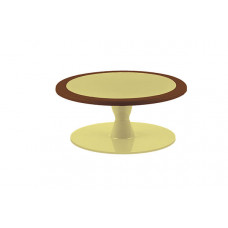 Stand ith brown edging S, HuLaUp Chocolate - Small, 72.364.20.0065, Silicomart