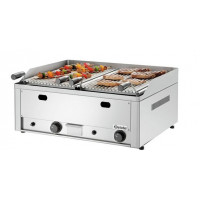 Grătar cu suprafața din rocă vulcanică, Bartscher 70, B66