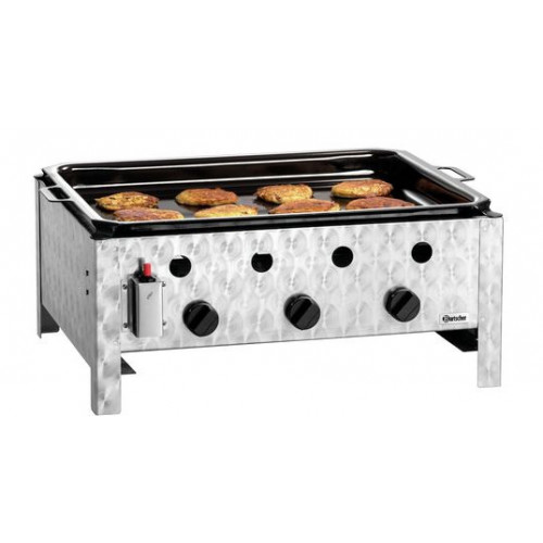 Combi table-top grill, Bartscher gas,3 burners TB1100PF