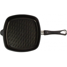 Tigaie pu grill 28x28 cm, inductie cu mâner detașabil, AMT