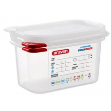 Container PP cu capac GN 1/9-100 (1 l.)