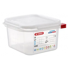 Container PP cu capac GN 1/6-100 (1,7 l.)