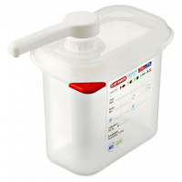 Диспенсер для соусов GN 1/9 с помпой 30 мл, 01362, Araven