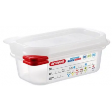 Container PP cu capac GN 1/9-65 (0,6 l.)