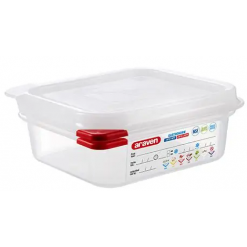 Container PP cu capac GN 1/6-65 (1,1 l.)