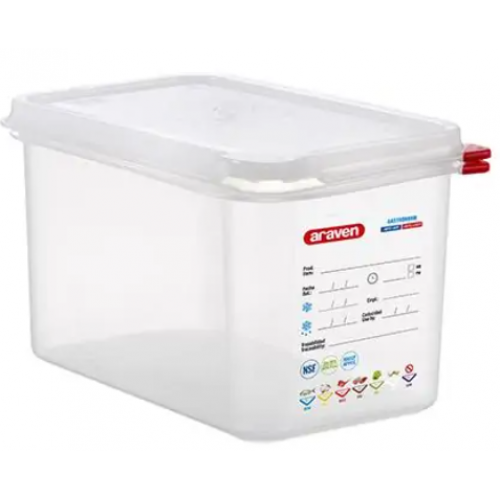 Контейнер PP с крышкой GN 1/4-100 (2,8 л)