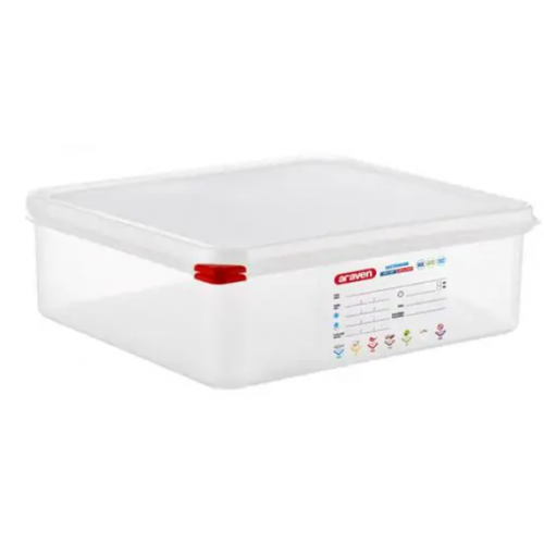 Container PP cu capac GN 2/3-100 (9 l.)