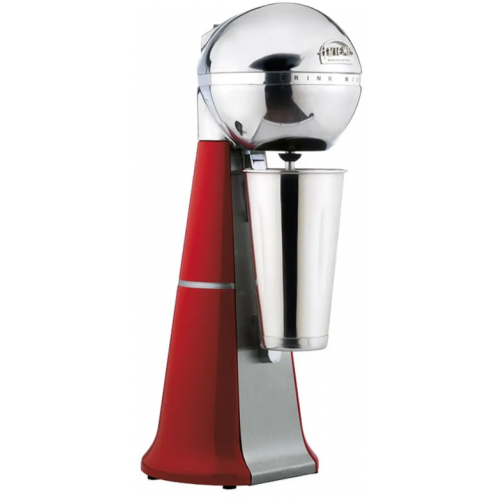 Mixer pentru bauturi pahar inox (rosu retro), A-2001/Retro/red, Artemis