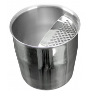 Cupa din inox 350ml (pru storcator manual), INOX CUP WITH STRAINER, Artemis