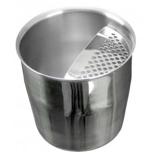 Cupa din inox 350ml (pru storcator manual), INOX CUP WITH STRAINER, Artemis