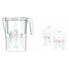 VIDA Фильтр кувшин белый с 3 Soft Extra картриджами, 815485-A, BWT VIDA Фильтр кувшин белый с 3 Soft Extra картриджами, 815485-A, BWT