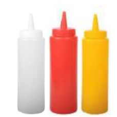 Dispenser sosuri 235 ml. (rosu) Bar Supply