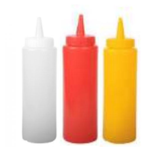 Dispenser sosuri 235 ml. (rosu) Bar Supply