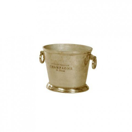 Ведёрко для шампанского винтажное, золотое, диаметр 32 см BarProfessional Ведёрко для шампанского винтажное, золотое, диаметр 32 см BarProfessional