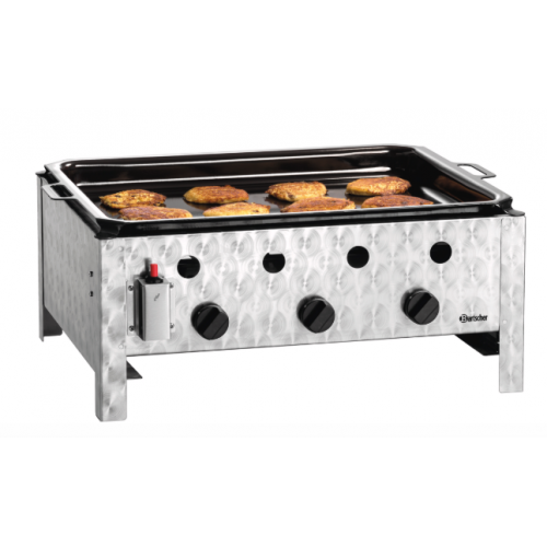 Grill pe gaz de masa TB1000PF pentru HoReCa