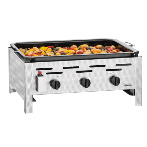 Grill pe gaz de masa TB1100PF pentru HoReCa