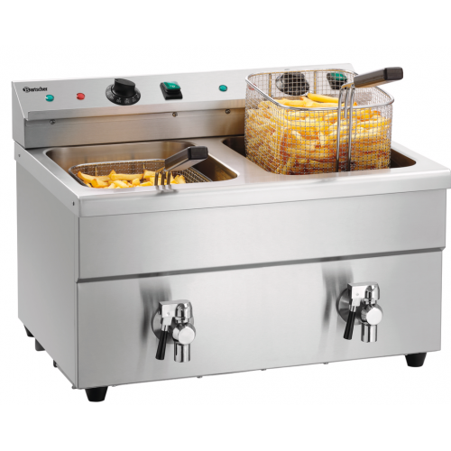 Индукционная фритюрница Bartscher 2x8L Plus