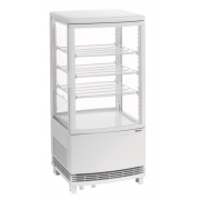 Мини-витрина холодильная 75L2T белая, 700287, Bartscher